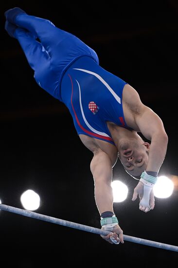 Japan Olympics 2020 Artistic Gymnastics Men Horizontal Bar
