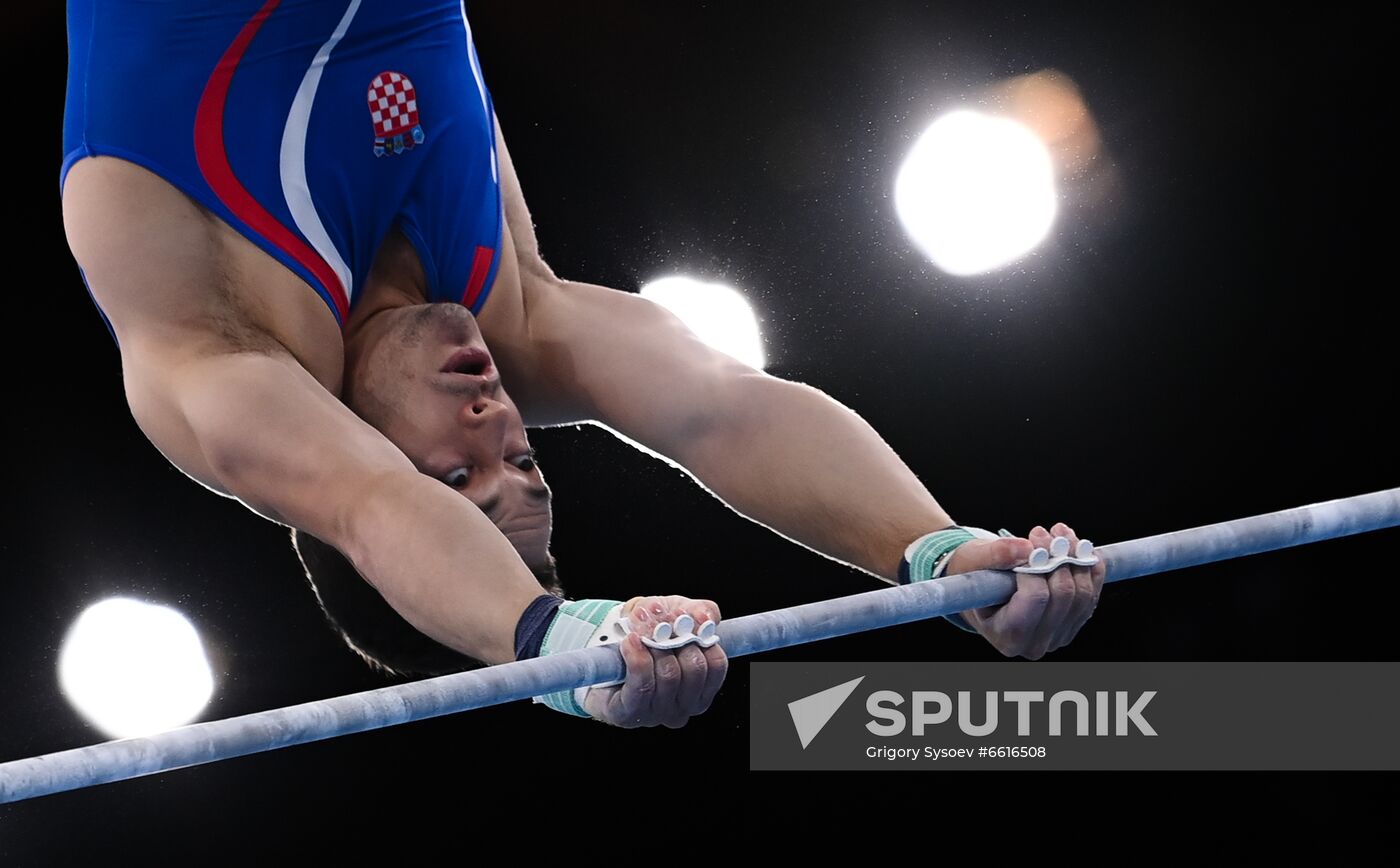 Japan Olympics 2020 Artistic Gymnastics Men Horizontal Bar