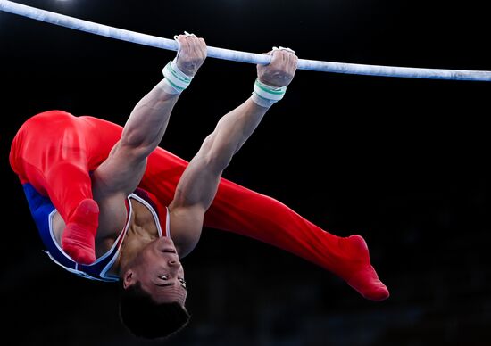 Japan Olympics 2020 Artistic Gymnastics Men Horizontal Bar