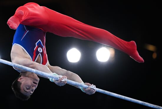 Japan Olympics 2020 Artistic Gymnastics Men Horizontal Bar