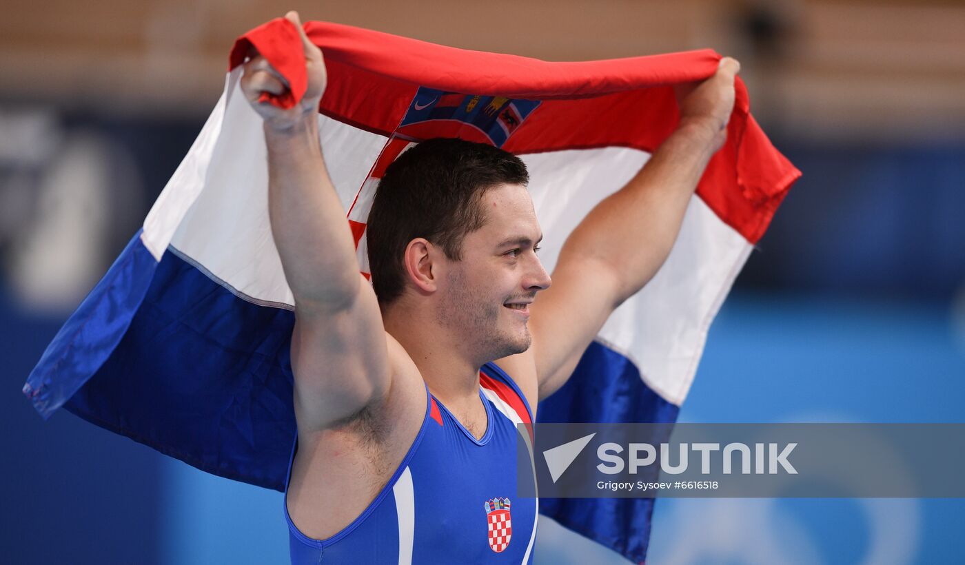 Japan Olympics 2020 Artistic Gymnastics Men Horizontal Bar