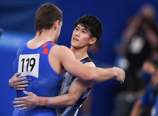 Japan Olympics 2020 Artistic Gymnastics Men Horizontal Bar