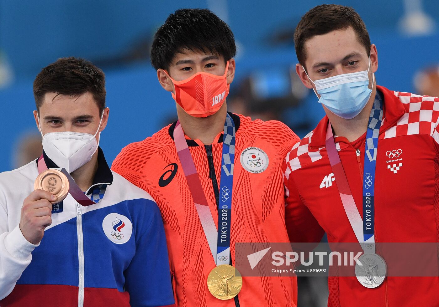 Japan Olympics 2020 Artistic Gymnastics Men Horizontal Bar