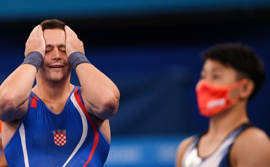 Japan Olympics 2020 Artistic Gymnastics Men Horizontal Bar