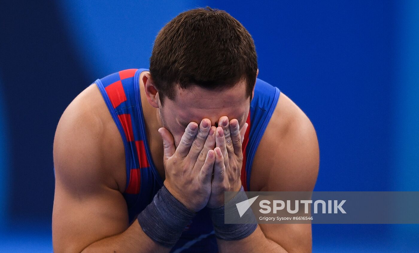 Japan Olympics 2020 Artistic Gymnastics Men Horizontal Bar