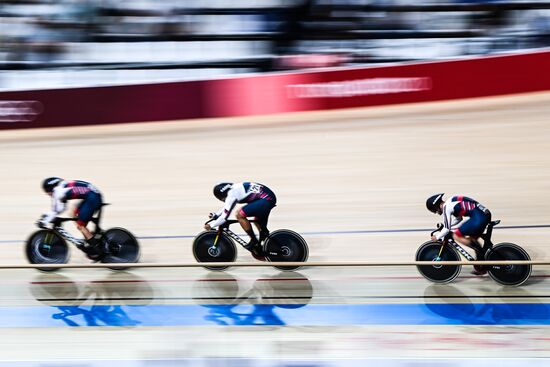 Japan Olympics 2020 Cycling Track Men Team Sprint