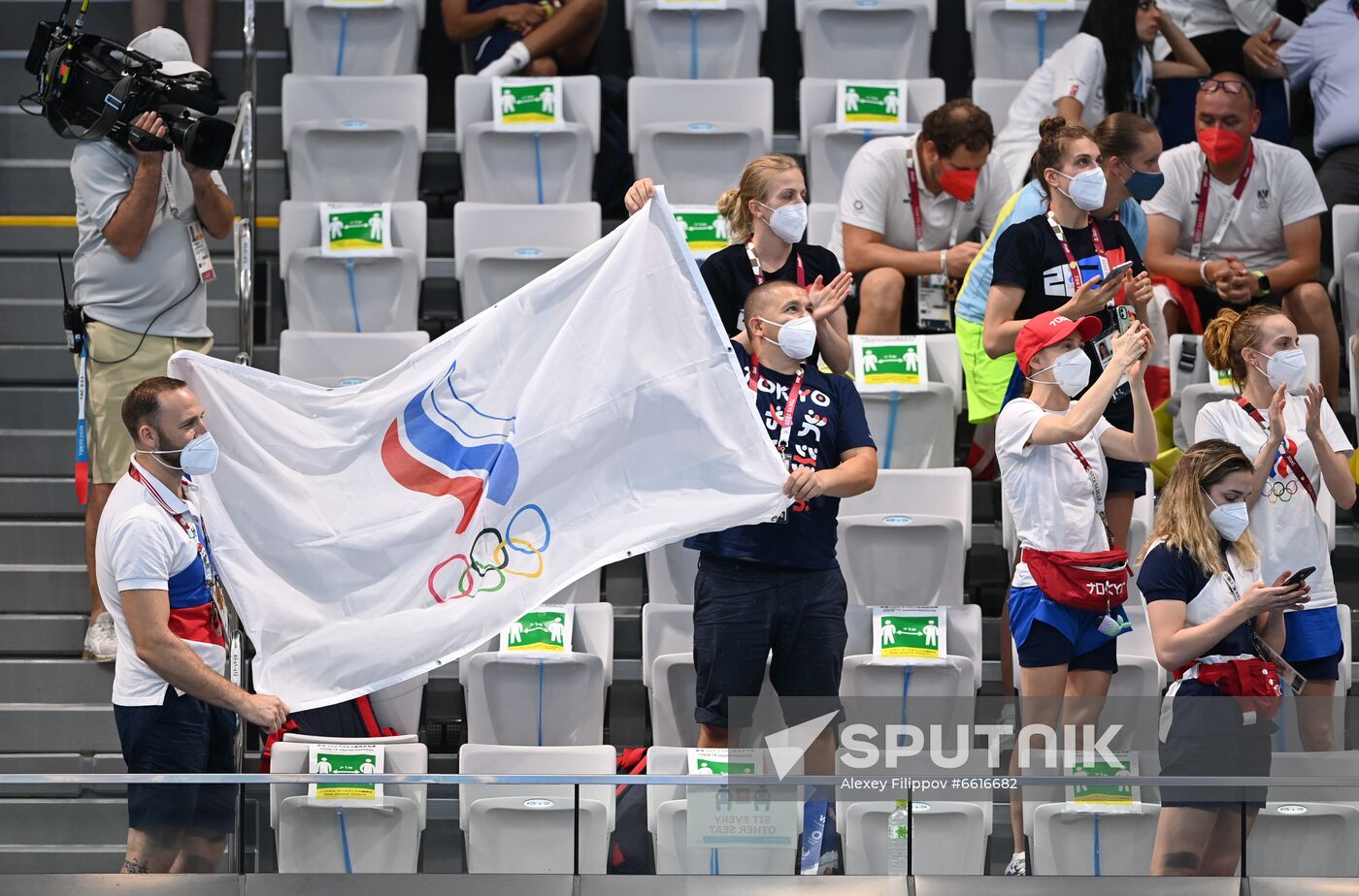 Japan Olympics 2020 Artistic Swimming Duet Technical Routine