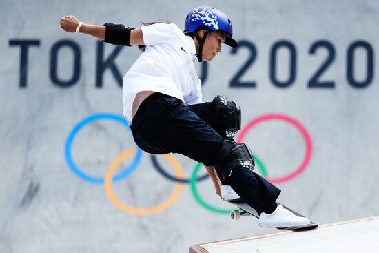 Japan Olympics 2020 Skateboarding Women Park