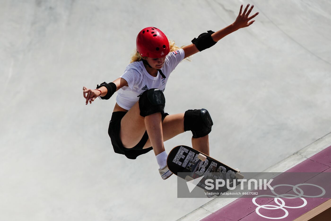 Japan Olympics 2020 Skateboarding Women Park