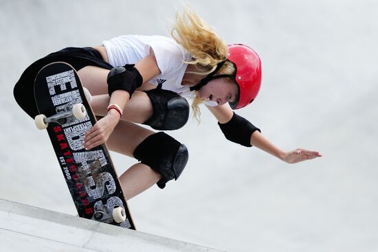 Japan Olympics 2020 Skateboarding Women Park