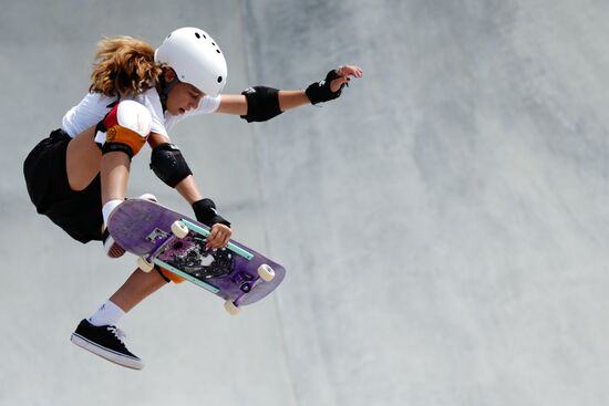 Japan Olympics 2020 Skateboarding Women Park
