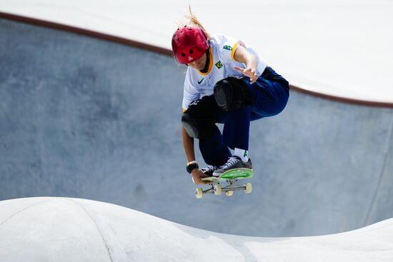 Japan Olympics 2020 Skateboarding Women Park
