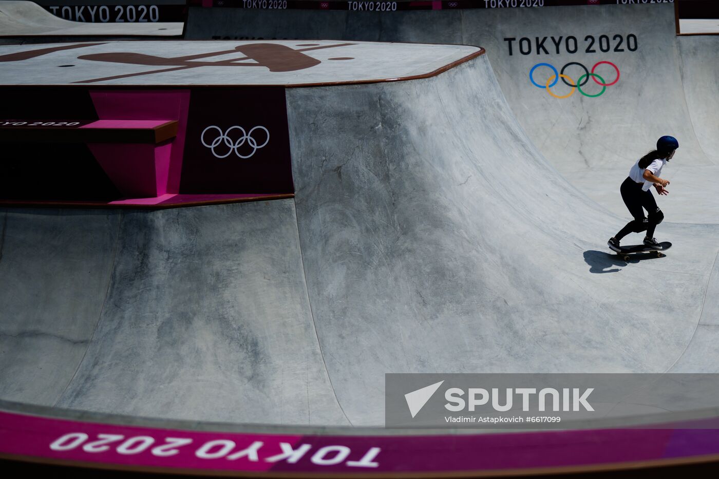 Japan Olympics 2020 Skateboarding Women Park