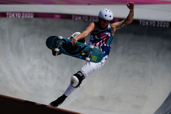 Japan Olympics 2020 Skateboarding Women Park