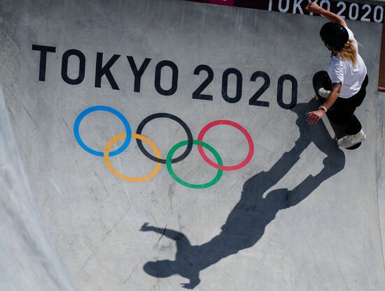 Japan Olympics 2020 Skateboarding Women Park