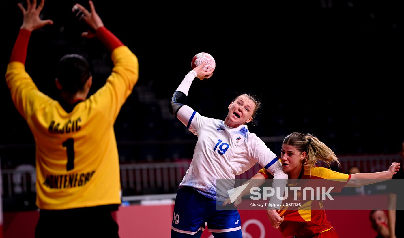 Japan Olympics 2020 Handball Women Montenegro - ROC