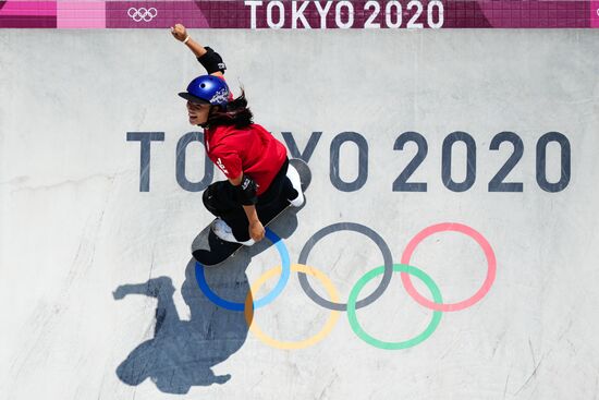 Japan Olympics 2020 Skateboarding Women Park