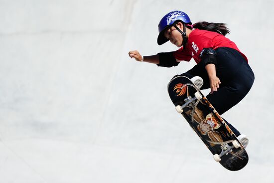 Japan Olympics 2020 Skateboarding Women Park