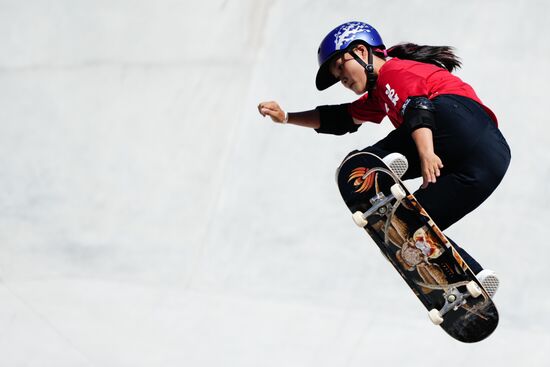 Japan Olympics 2020 Skateboarding Women Park