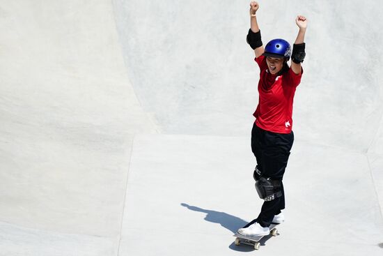 Japan Olympics 2020 Skateboarding Women Park