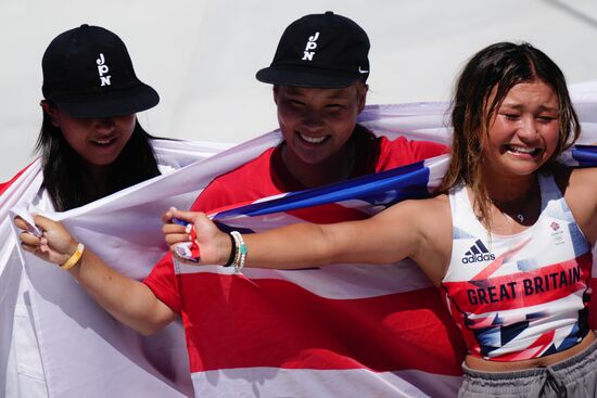 Japan Olympics 2020 Skateboarding Women Park