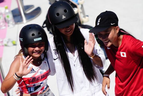 Japan Olympics 2020 Skateboarding Women Park