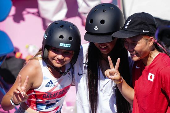 Japan Olympics 2020 Skateboarding Women Park