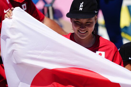 Japan Olympics 2020 Skateboarding Women Park