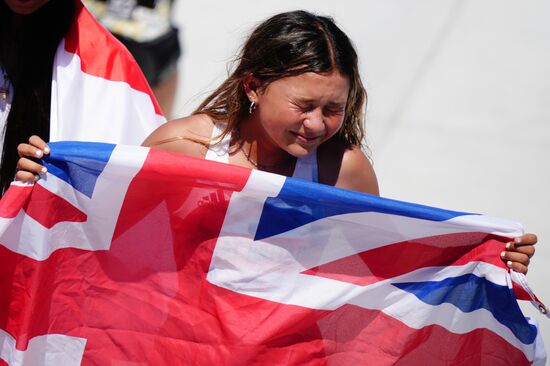 Japan Olympics 2020 Skateboarding Women Park