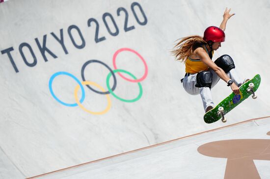 Japan Olympics 2020 Skateboarding Women Park