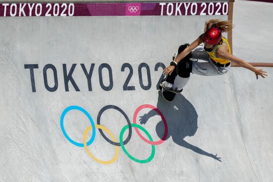 Japan Olympics 2020 Skateboarding Women Park