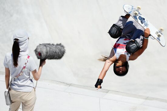 Japan Olympics 2020 Skateboarding Women Park