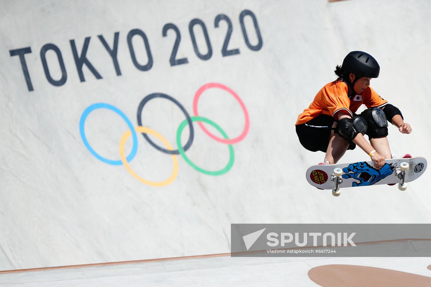 Japan Olympics 2020 Skateboarding Women Park