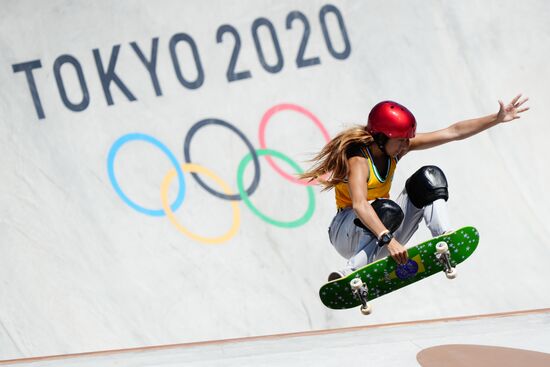 Japan Olympics 2020 Skateboarding Women Park