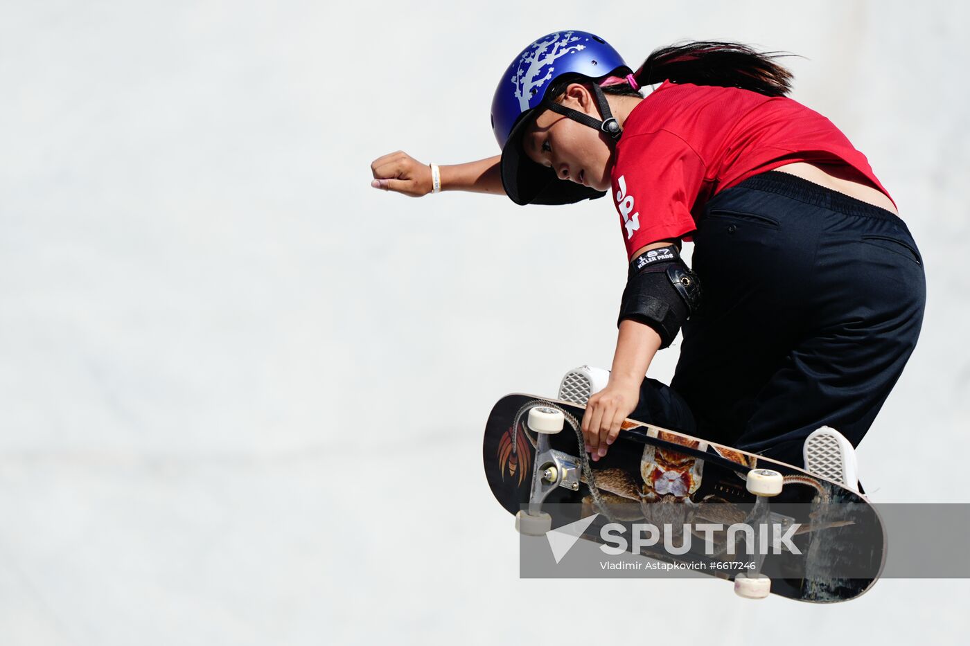 Japan Olympics 2020 Skateboarding Women Park