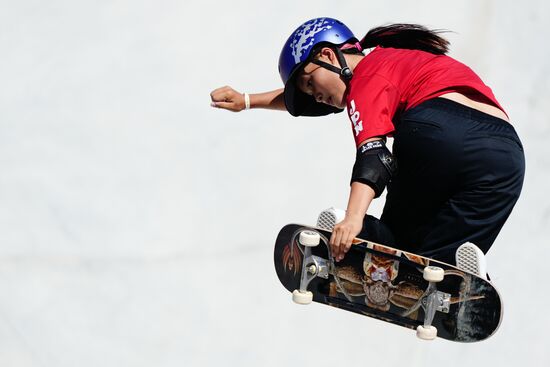 Japan Olympics 2020 Skateboarding Women Park