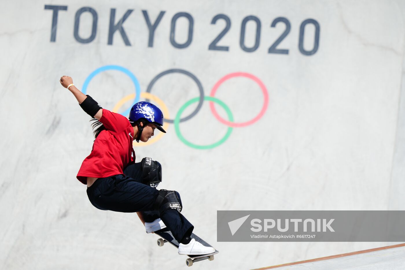 Japan Olympics 2020 Skateboarding Women Park