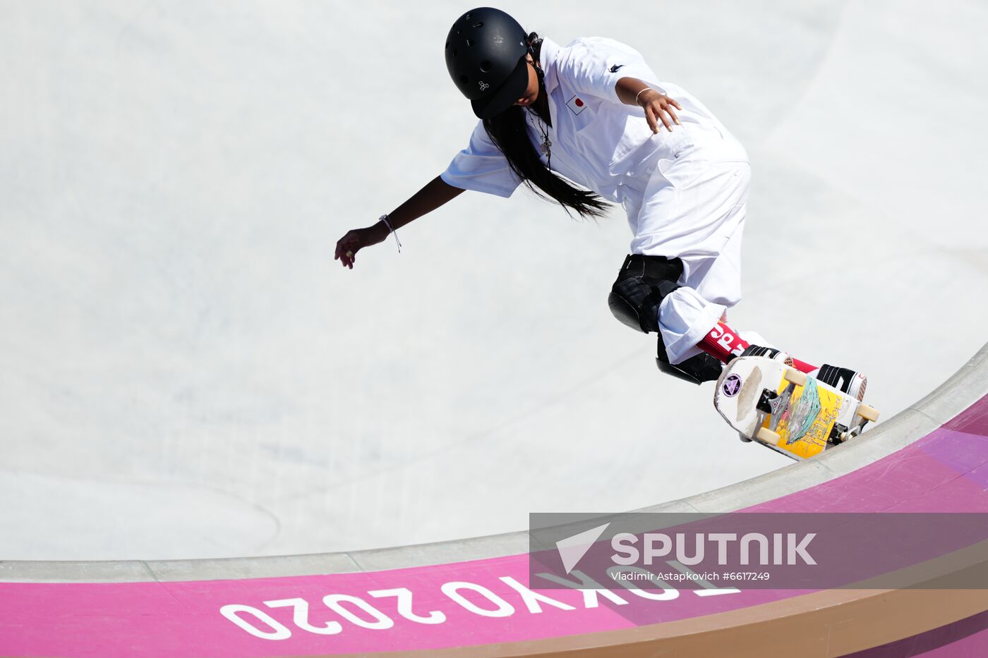 Japan Olympics 2020 Skateboarding Women Park