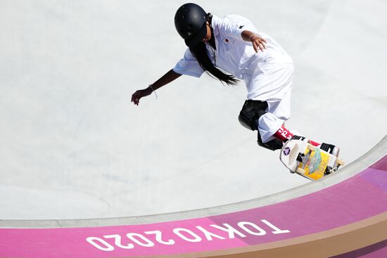 Japan Olympics 2020 Skateboarding Women Park