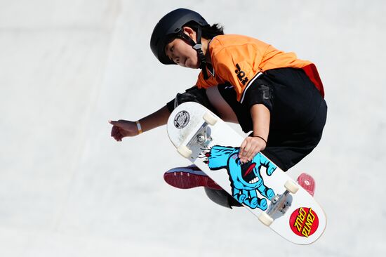 Japan Olympics 2020 Skateboarding Women Park
