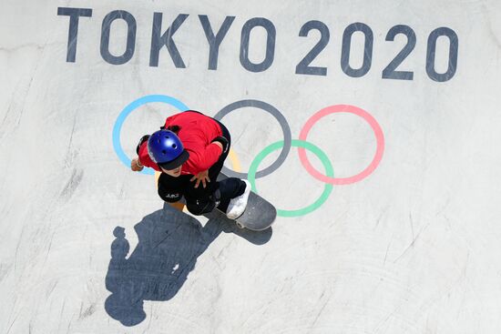 Japan Olympics 2020 Skateboarding Women Park
