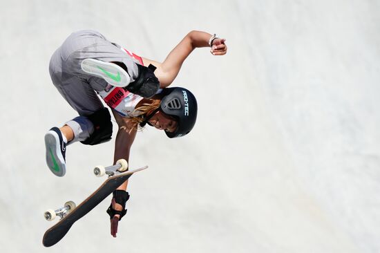 Japan Olympics 2020 Skateboarding Women Park