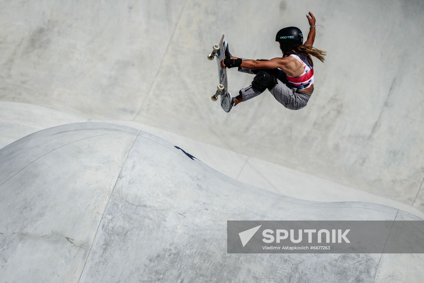 Japan Olympics 2020 Skateboarding Women Park