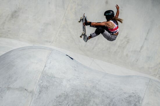 Japan Olympics 2020 Skateboarding Women Park