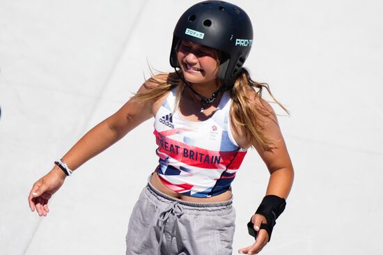 Japan Olympics 2020 Skateboarding Women Park