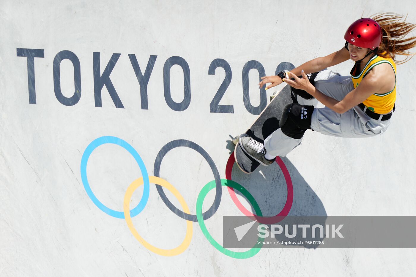 Japan Olympics 2020 Skateboarding Women Park