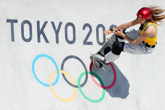 Japan Olympics 2020 Skateboarding Women Park