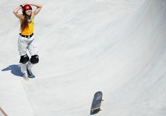Japan Olympics 2020 Skateboarding Women Park