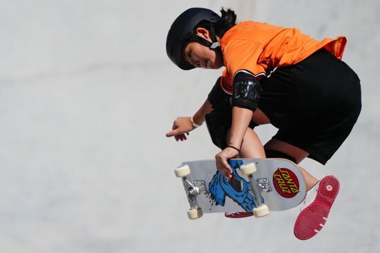 Japan Olympics 2020 Skateboarding Women Park
