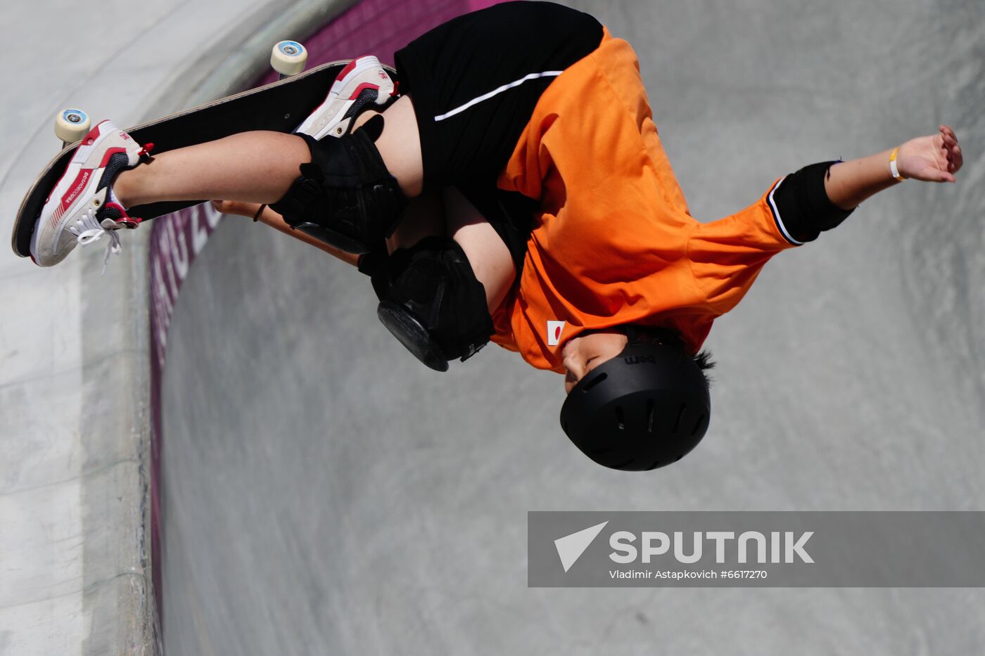 Japan Olympics 2020 Skateboarding Women Park